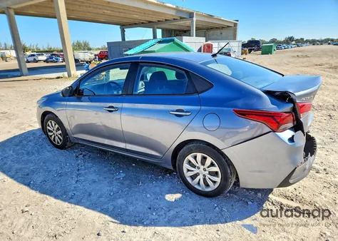 2020 Hyundai Accent Se z USA, uszkodzony, nr VIN 3KPC24A60LE117235